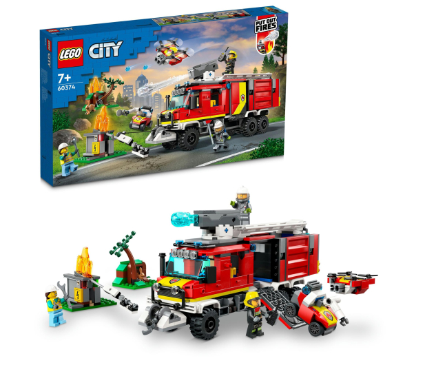 LEGO City 60374 Terenowy pojazd straży pożarnej - 1091240 - zdjęcie 9